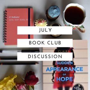 July Discussion Sudden appearance of hope