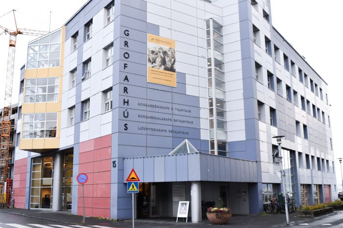 Reykjavik Library front