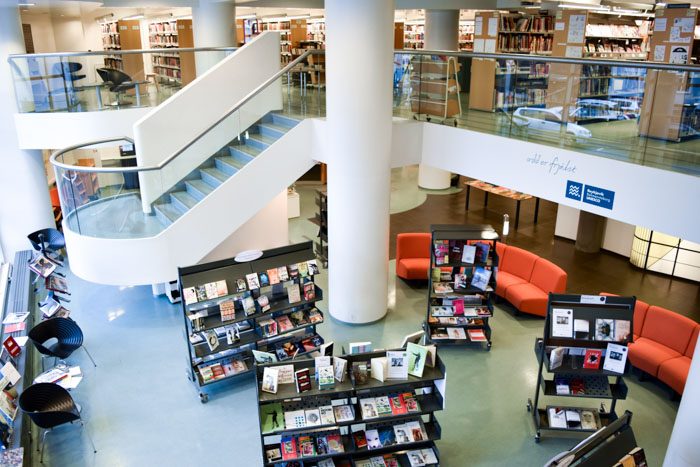 Reykjavik Library interior