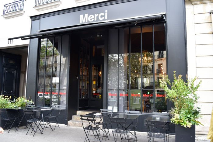 Photo of the front of Merci Used Book cafe