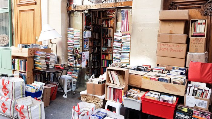 Photo of the front of The Abbey Bookshop