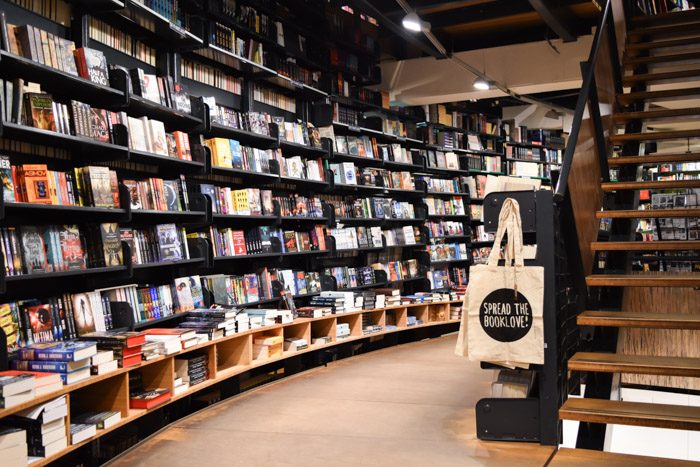 Photo of the American Book Center interior