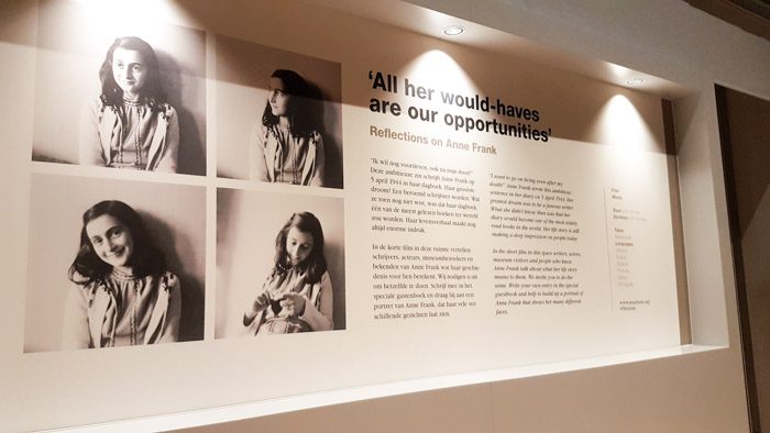 Second photo of Anne Frank house interior