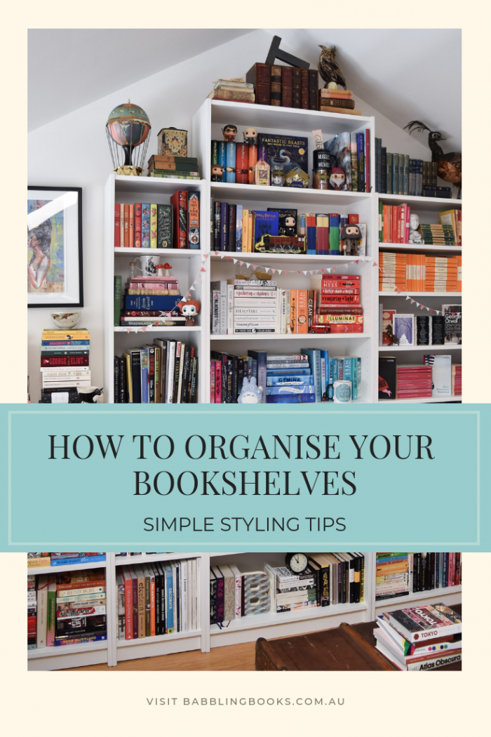 How To Organise Your Bookshelves Babbling Books 8117