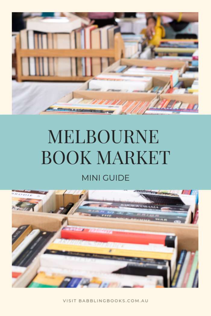 Melbourne Book Market: Mini Guide. Discover the two locations of the Melbourne Book Market.